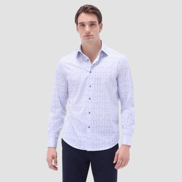 BUGATCHI Cotton James LS Shirt