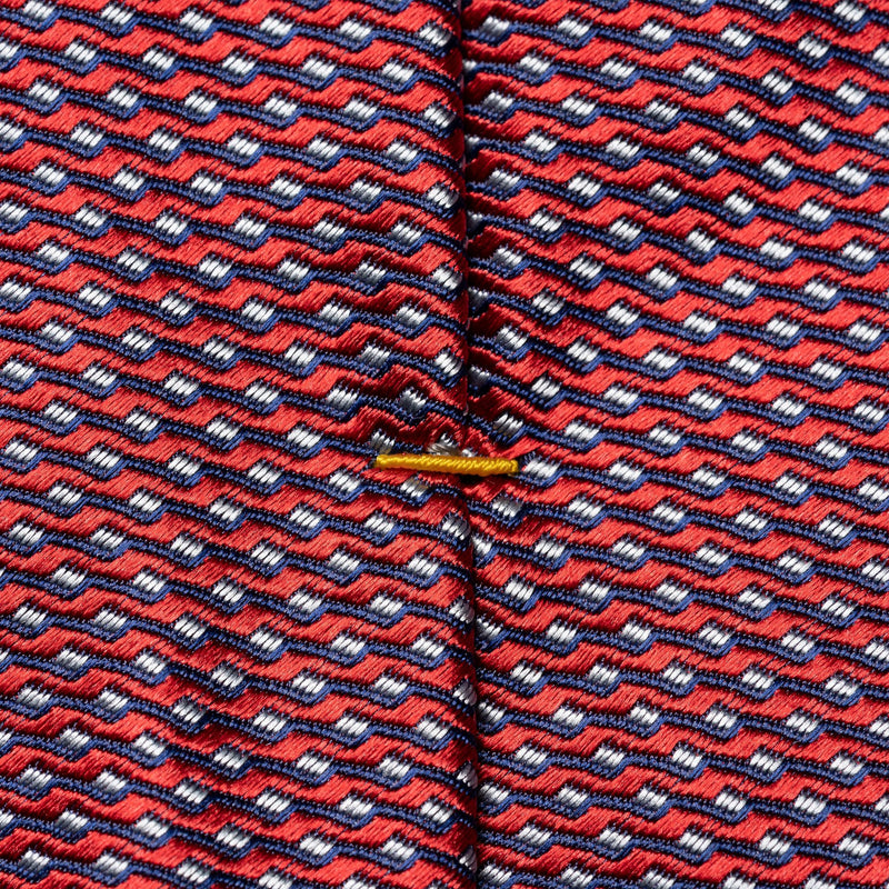 Eton Geometric Silk Tie