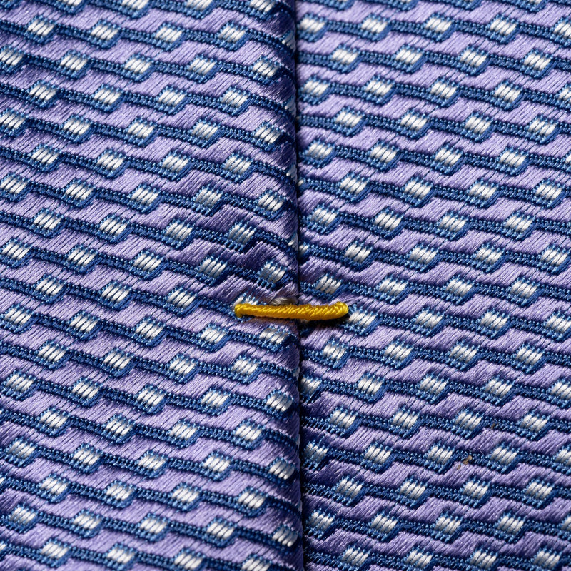 Eton Geometric Silk Tie