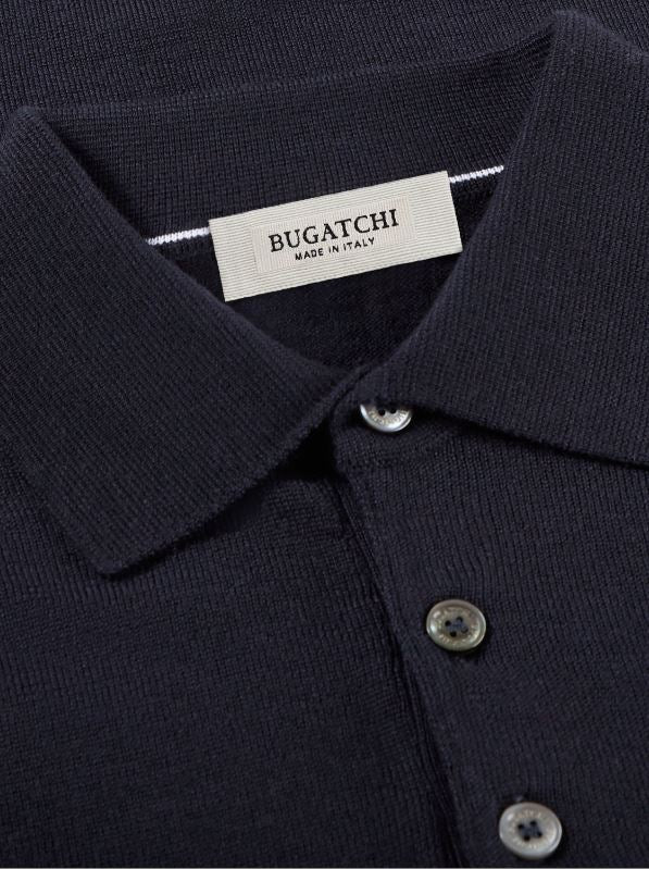 Bugatchi LS 3 Button Polo Sweater