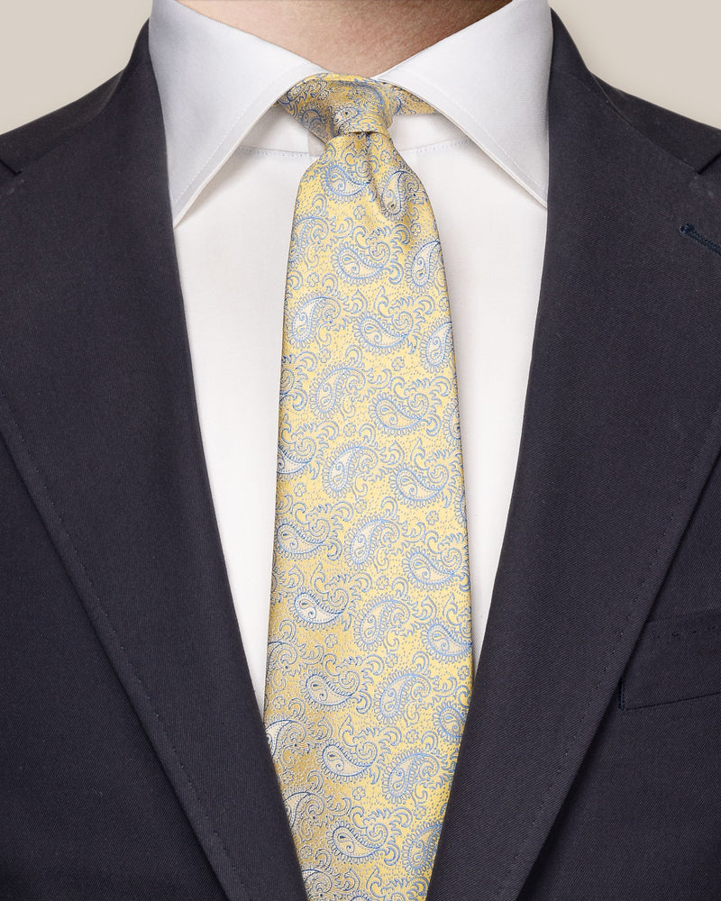 Eton Paisley Silk Tie