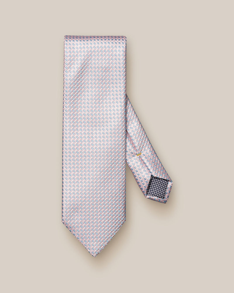 Eton Geometric Silk Tie