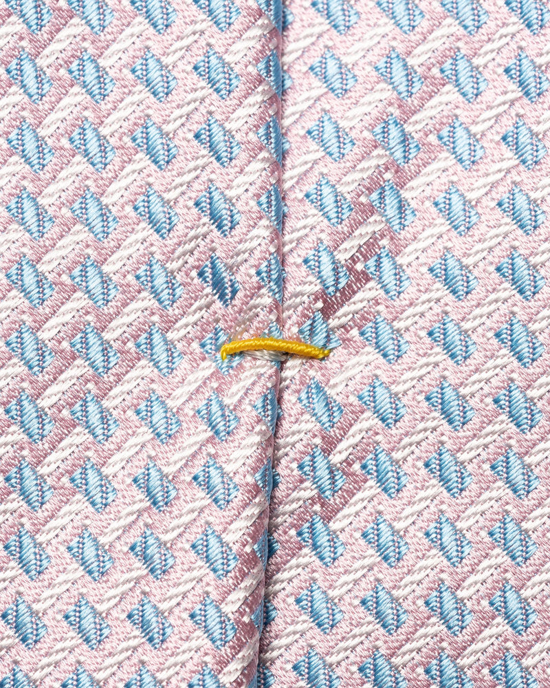 Eton Geometric Silk Tie