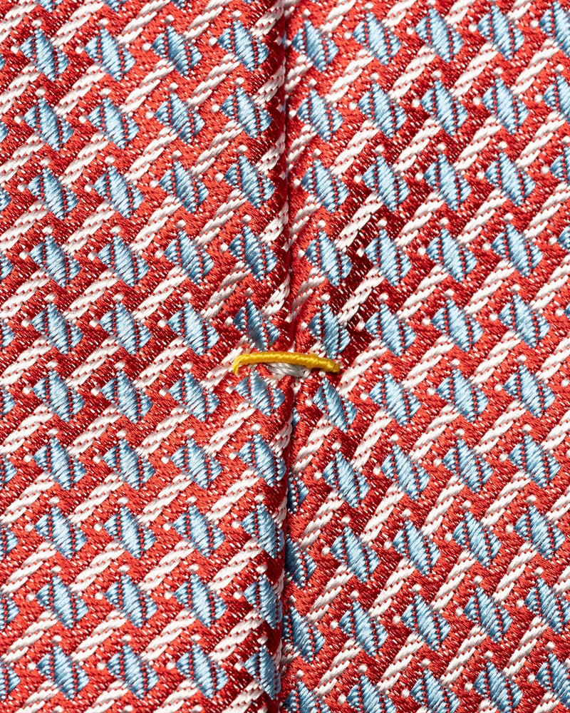 Eton Geometric Silk Tie