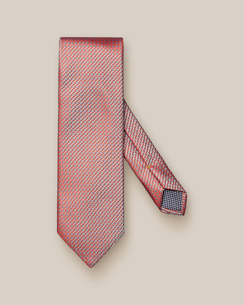 Eton Geometric Silk Tie