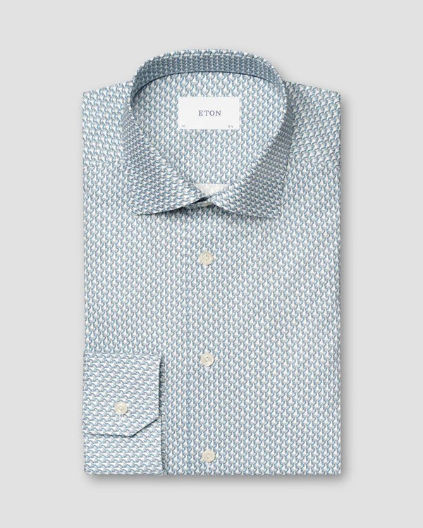 Eton Slim Signature Twill Dress Shirt