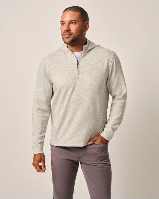 Johnnie O Maxton Hooded 1/4 Zip Sweater