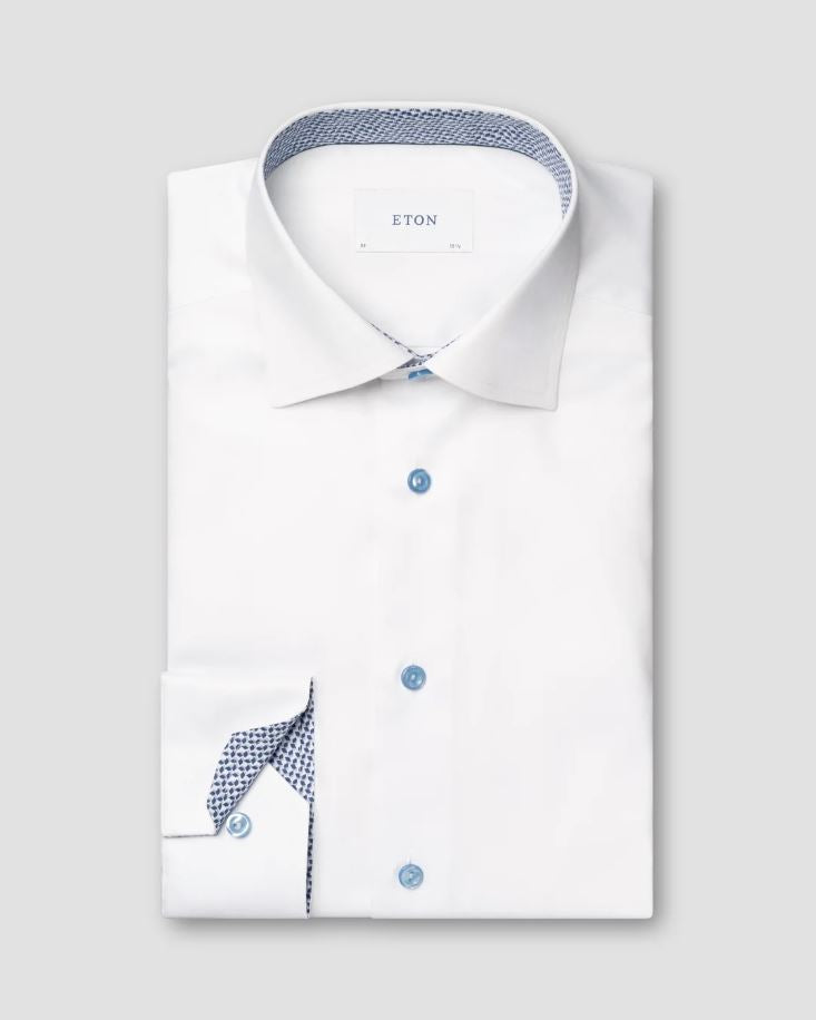 Eton Slim Signature Twill Dress Shirt