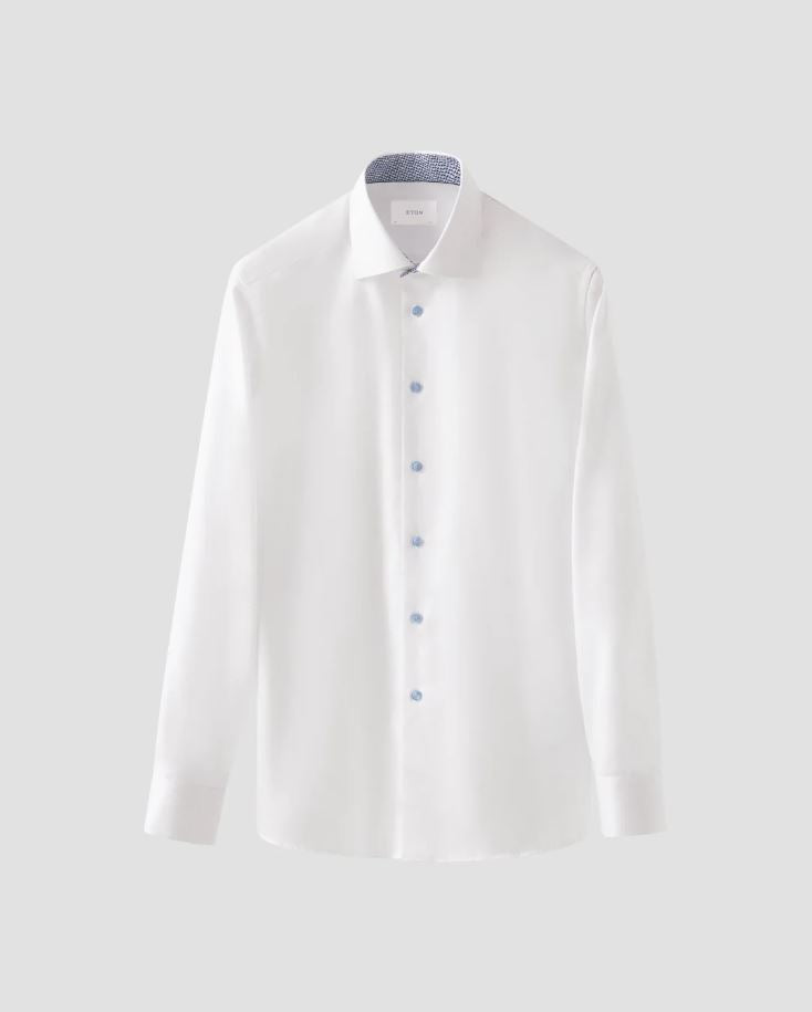 Eton Contemporary Signature Twill Dress Shirt