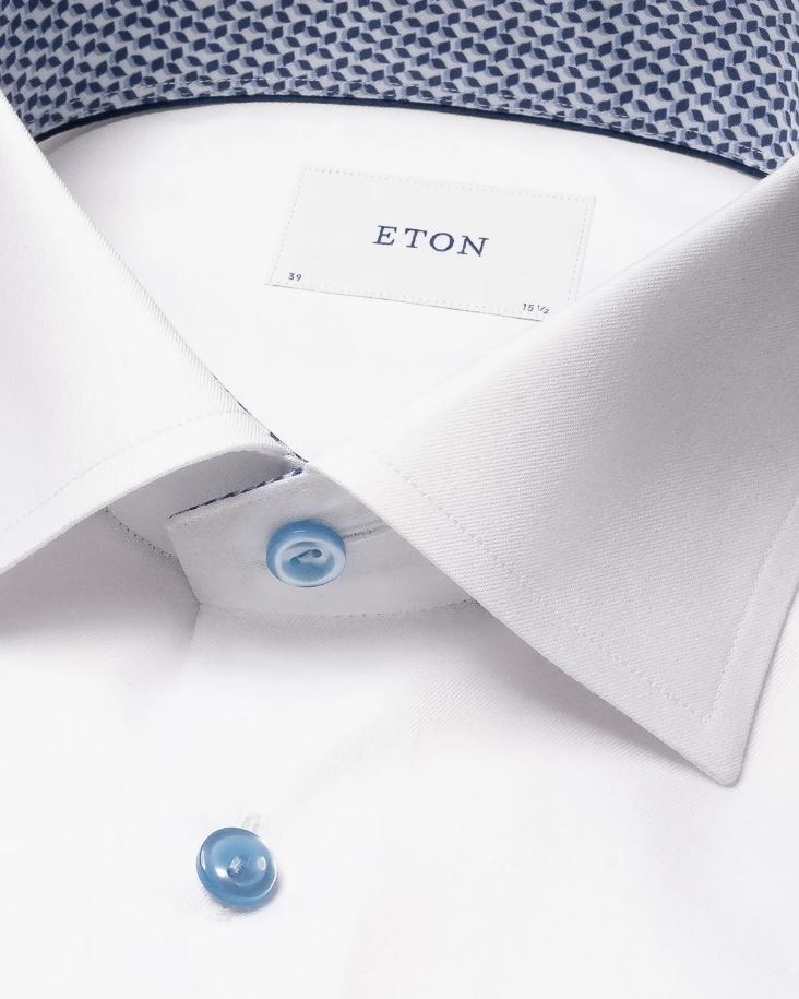 Eton Slim Signature Twill Dress Shirt