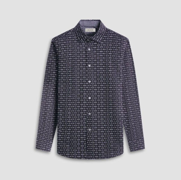 Bugatchi Double Face OOOHCOTTON LS Shirt