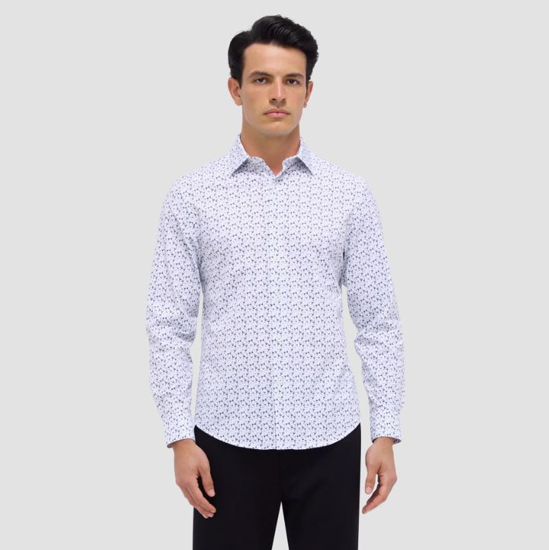 Bugatchi OOOHCOTTON LS Sport shirt