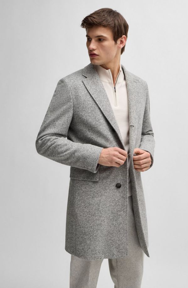 Hugo Boss Hyde Wool Coat