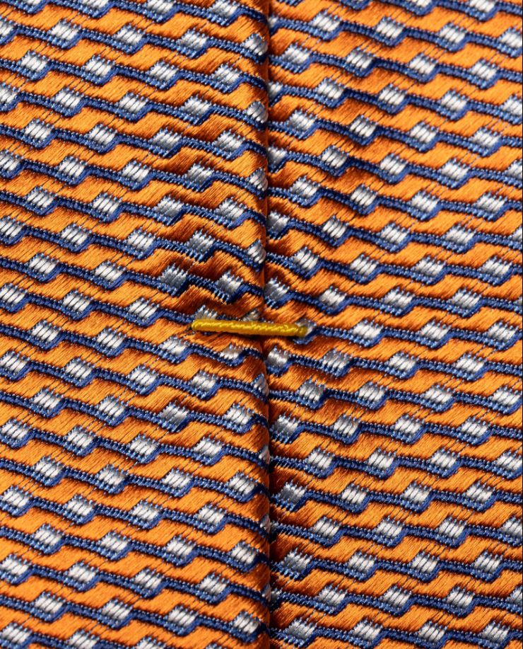 Eton Geometric Silk Tie